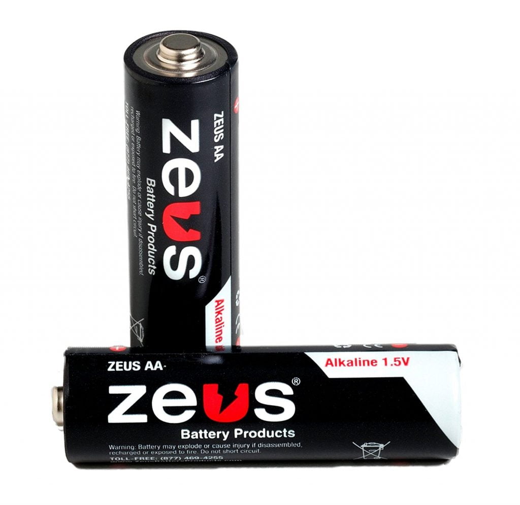 Zeus Alkakine AA Battery