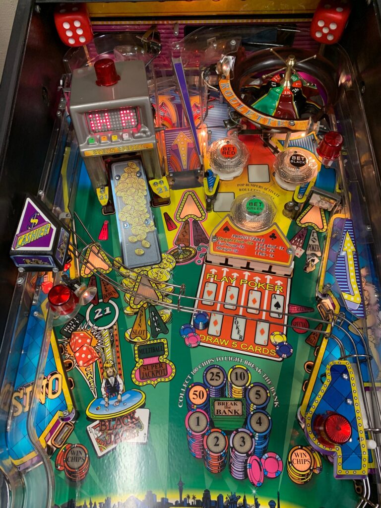 High Roller Casino Pinball Machine