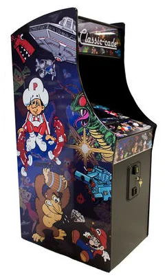 Classic, game packed 60-in-1 Multicade for home arcade rooms.