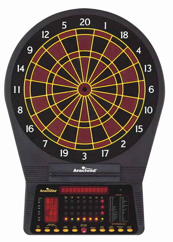 Arachnid Electronic Dart Board | Cricket Pro 750