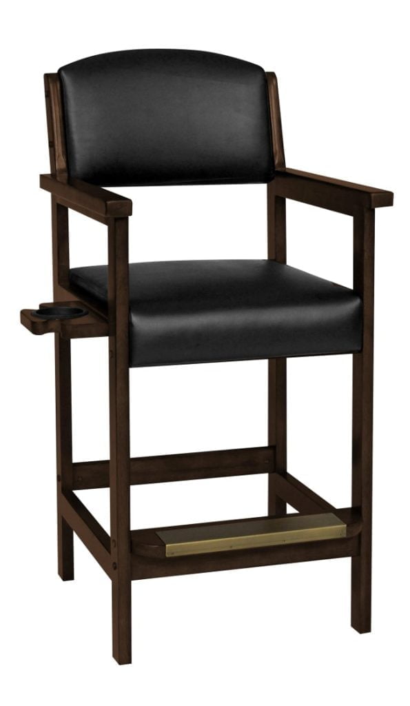 Traditional Legacy Heritage spectator chair for home game room seating needs.