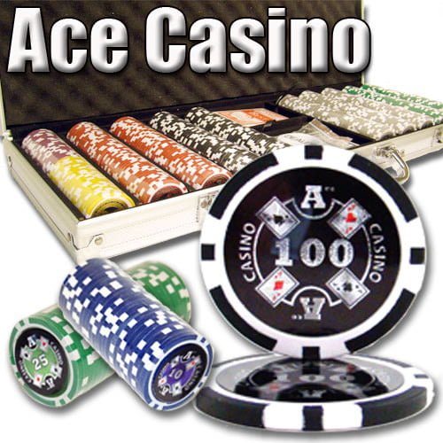 Ace Casino Poker Chip Set