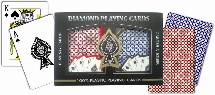 Ace Diamond Series 100% Plastic Playing Cards