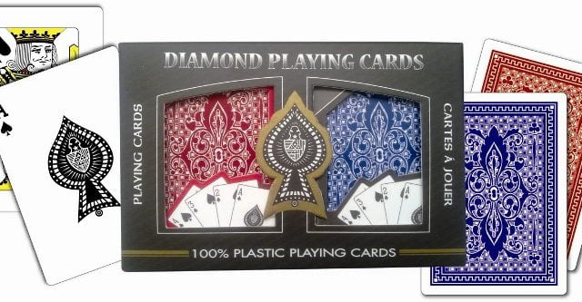 Ace Diamond Series 100% Plastic Playing Cards - Image 3