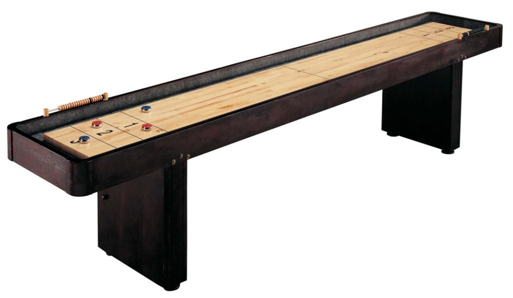 Classic shuffleboard table by Level Best.