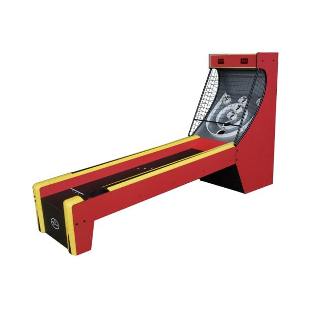 Deluxe skeeball machine for home arcade and game room needs.