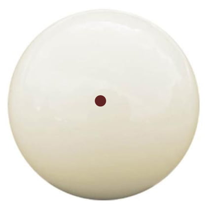 Maroon Dot Magnetic Cue Ball