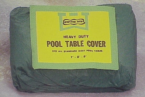 Universal Green Vinyl Pool Table Cover