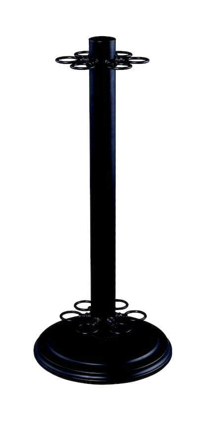 Metal Ring Floor Cue Stand