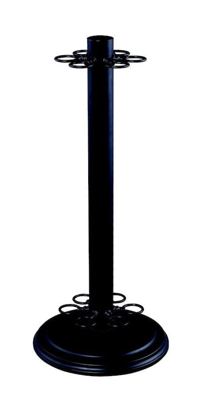 Metal Ring Floor Cue Stand