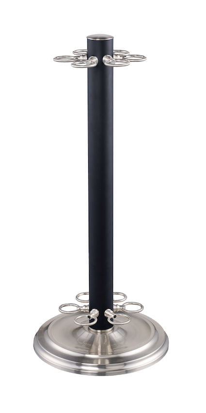 Metal Ring Floor Cue Stand