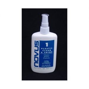 Novus Plastic Polish Kit 1&2 x 237 ml (8 once) 4 panni
