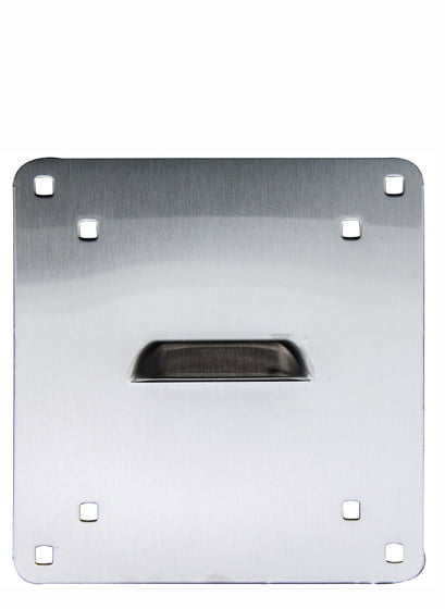 Stainless Face Plate for Deltronic Ticket Dispensers
