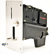 Imonex Roll-Down Coin Acceptor | with CXM Face Plate & Extension
