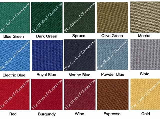 Simonis 860 Worsted Cloth | Cut Bed & Rails - Image 2