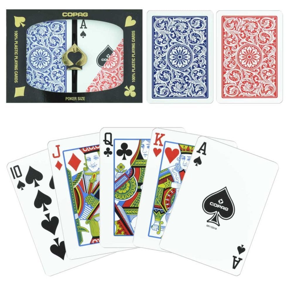 Copag 100% Plastic Playing Cards | Regular Index