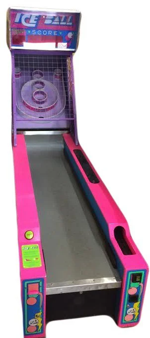 Classic, reconditioned skee-ball alley roller machine for home game room needs.