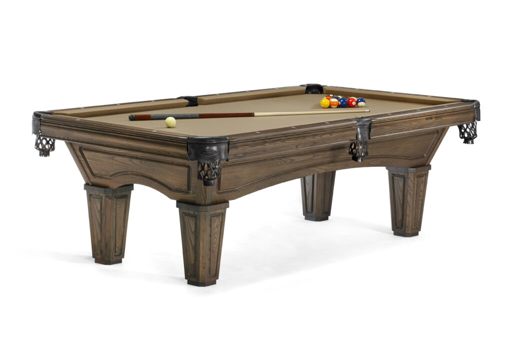 Traditional Brunswick pool table for home game room needs