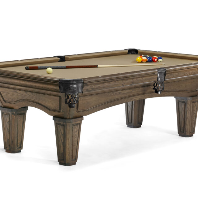 Traditional Brunswick pool table for home game room needs