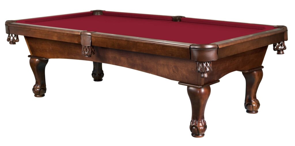 Classic style pool table for all home game room needs