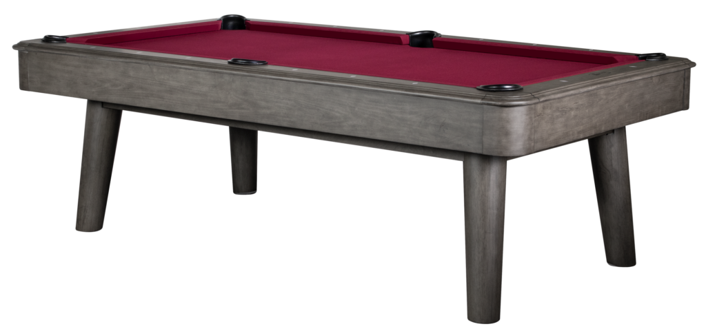 Mid-century modern pool table for home game room design