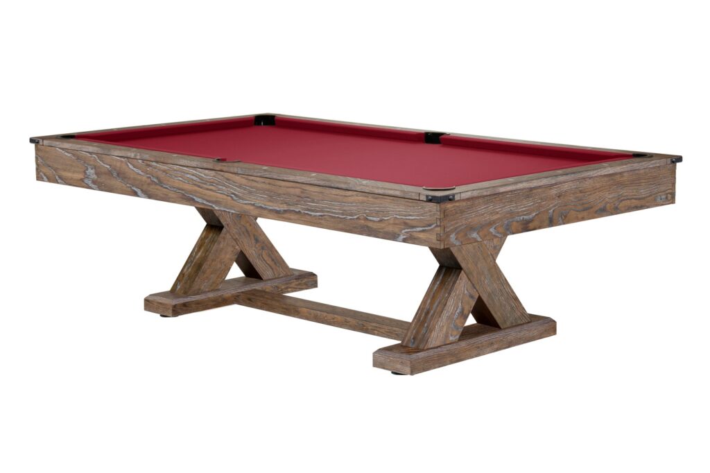 Rustic pool table for your game room needs!