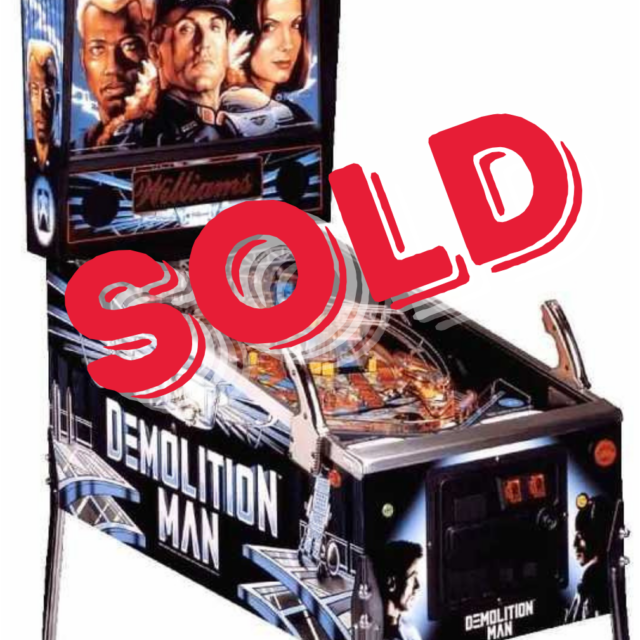 Demolition Man Pinball Machine