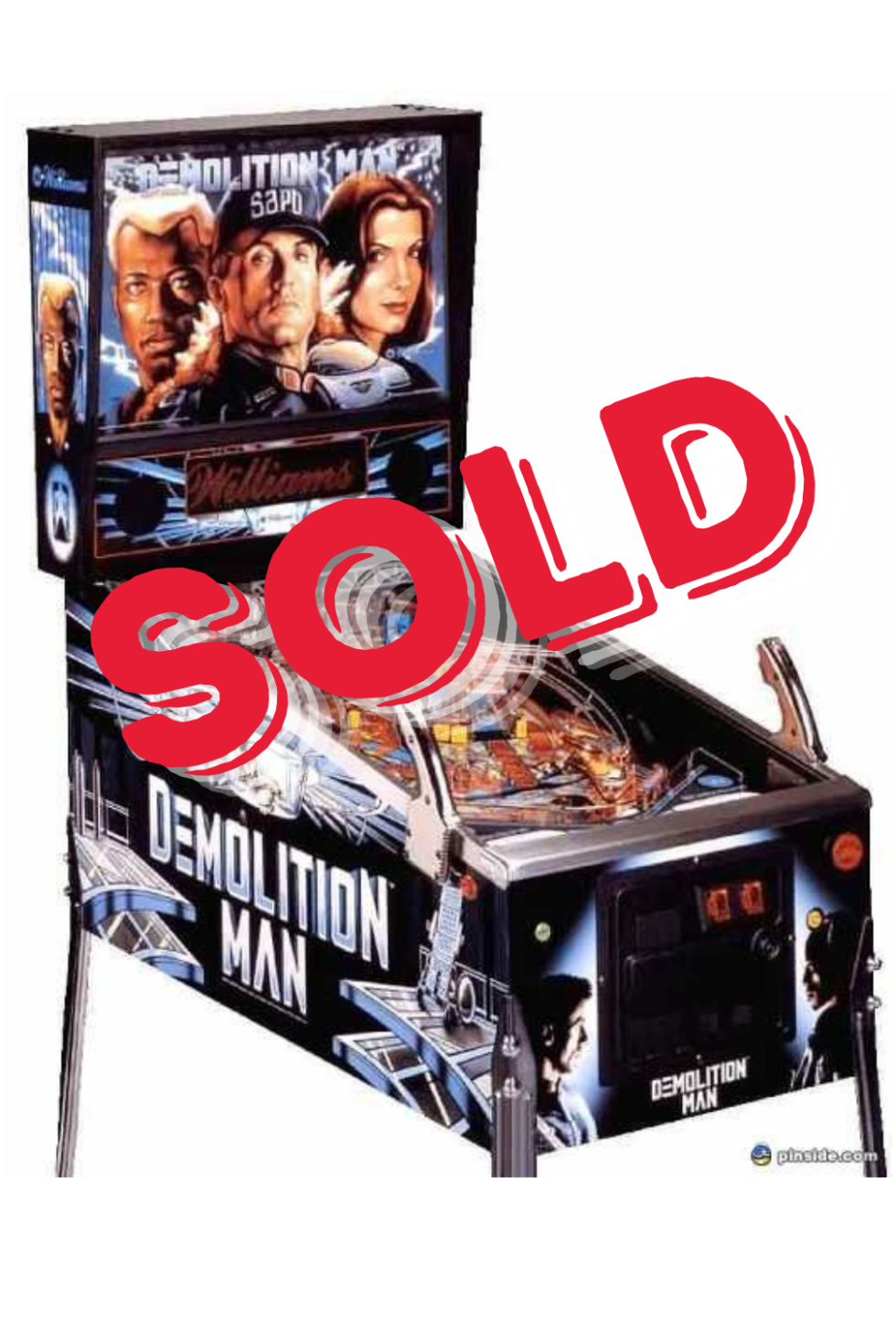 Demolition Man Pinball Machine