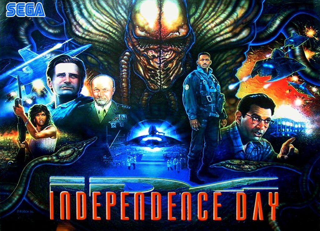 Independence Day Pinball Machine