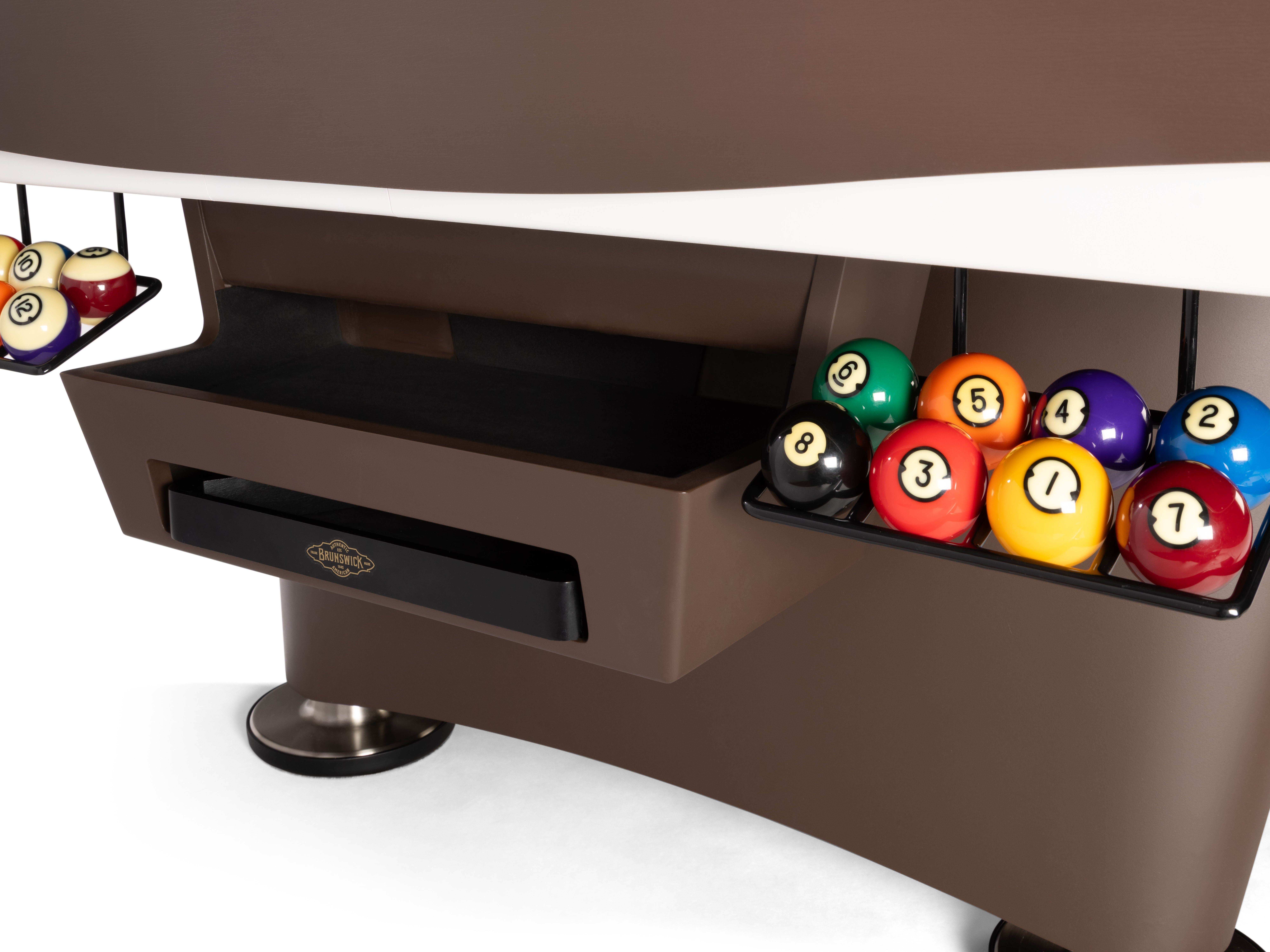 Brunswick Gold Crown VII Pool Table - Image 11