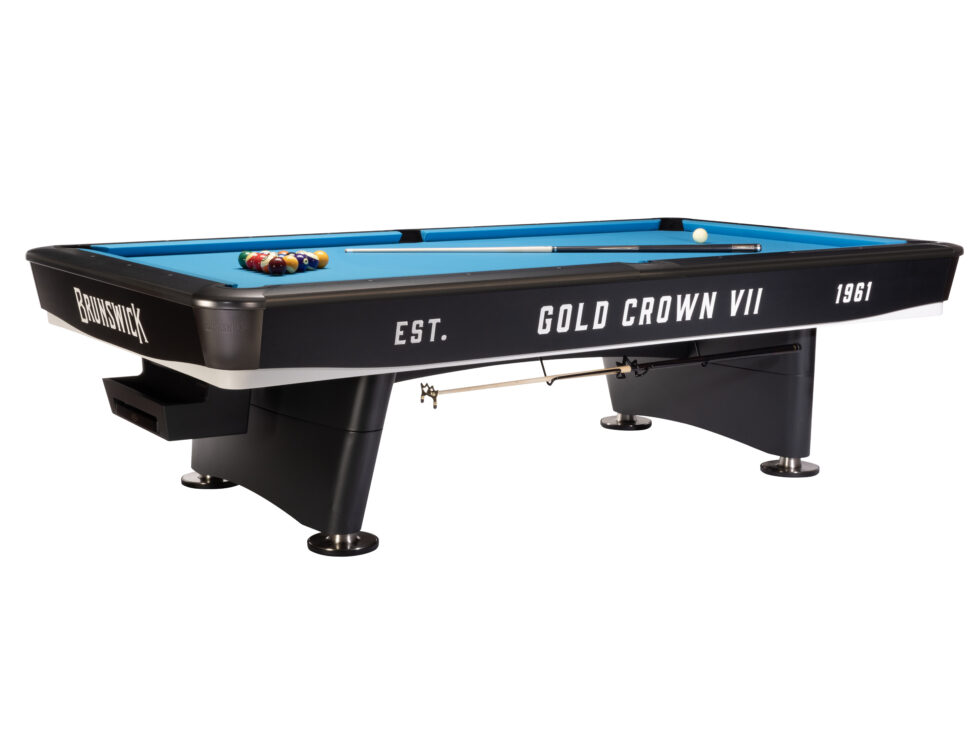 Brunswick Gold Crown VII Pool Table