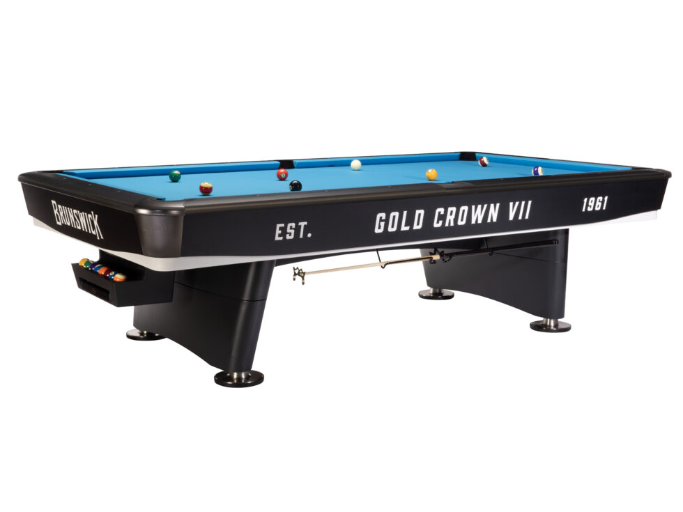 Brunswick Gold Crown VII Pool Table