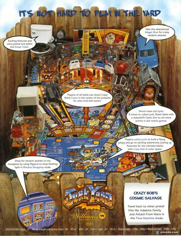 Junk Yard Pinball Machine
