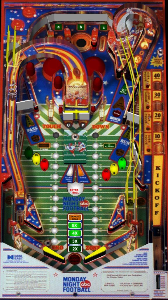 Monday Night Football Pinball Machine