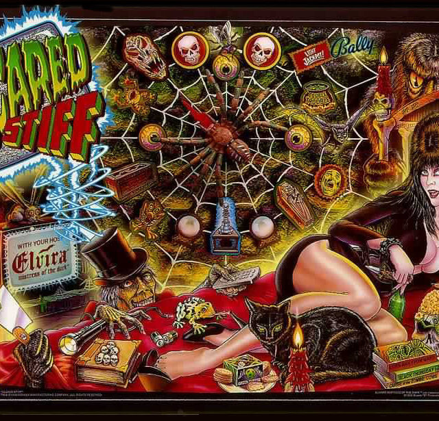 Scared Stiff Pinball Machine - Image 2