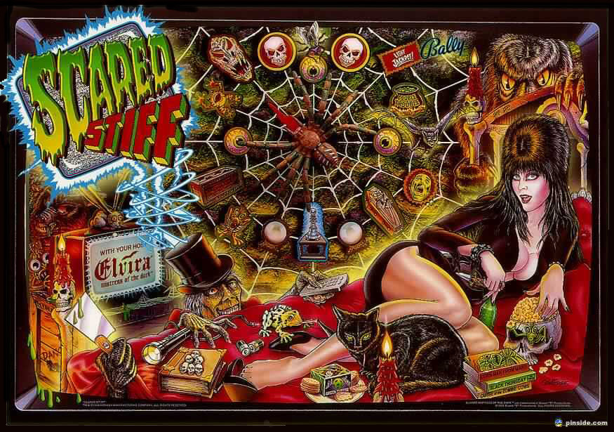 Scared Stiff Pinball Machine
