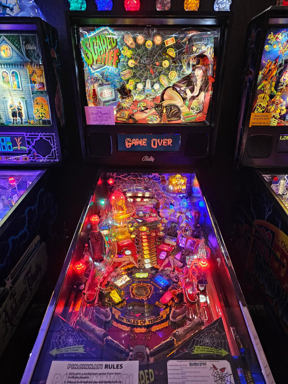 Scared Stiff Pinball Machine